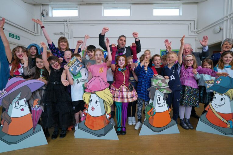 The Cones’ bring Road Safety and Cone Laying Machines to life for Children