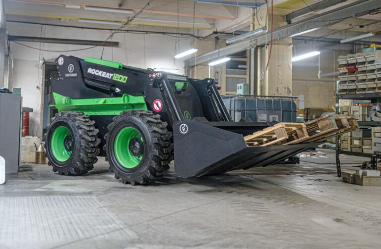 FIRSTGREEN announces the ROCKEAT Electric Skid Steer Loader
