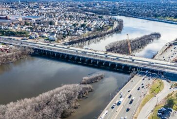 Heavy Traffic rerouted using Acrow Steel Bridge during New Jersey Project