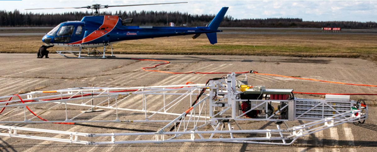 New approach developed for airborne Geophysical Surveys