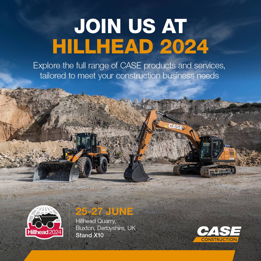 CASE to showcase their Electric Future at Hillhead 2024