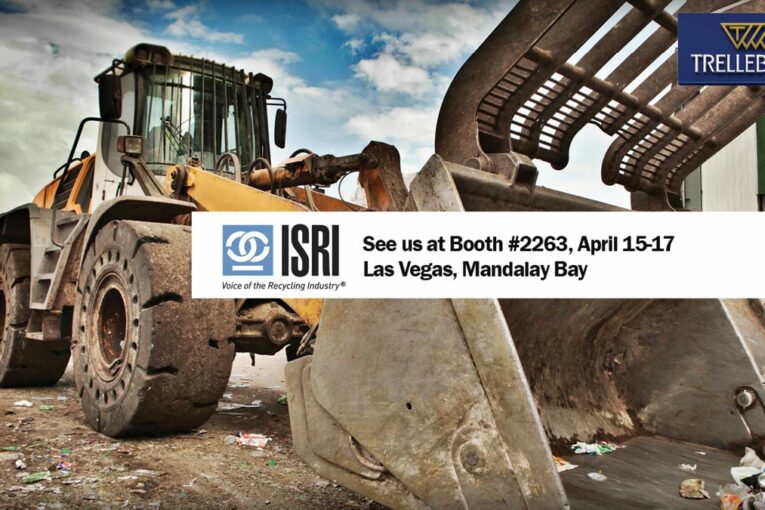 Trelleborg Brawler Solid Tires tackle the Recycling Industry