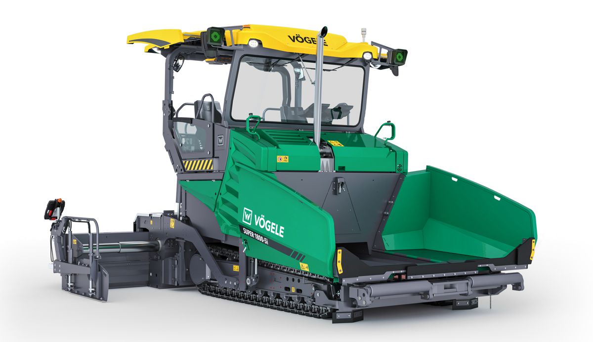 New SUPER 1800-5(i): Joseph Vögele AG has brought its most successful road paver to ‘Dash’ 5 level.
