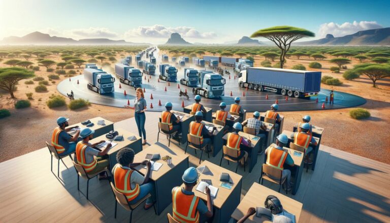 Steering Towards Safety in Mozambique with HGV Driving Training