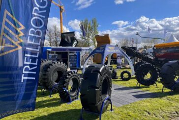 Trelleborg Tyres spotlighted top-of-the-line Construction Tyres at ScotPlant