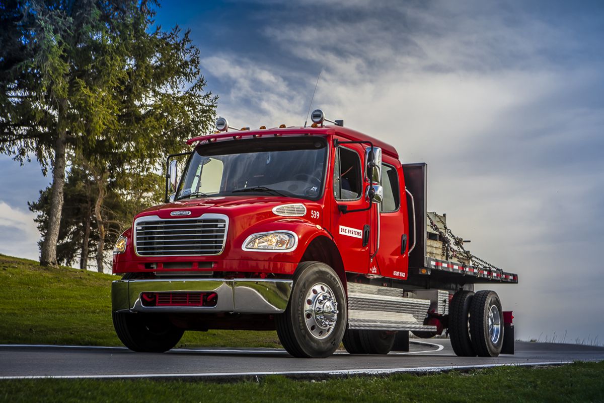 BAE and Eaton showcase Electric Drive Technology in Commercial Truck demo