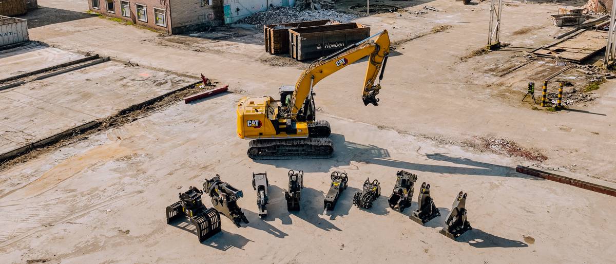 New Cat Hydraulic Excavator Connecting CW Couplers