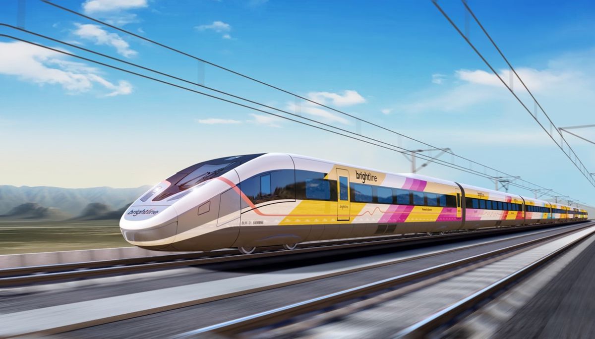 Siemens High-Speed Trains to connect Las Vegas and Southern California