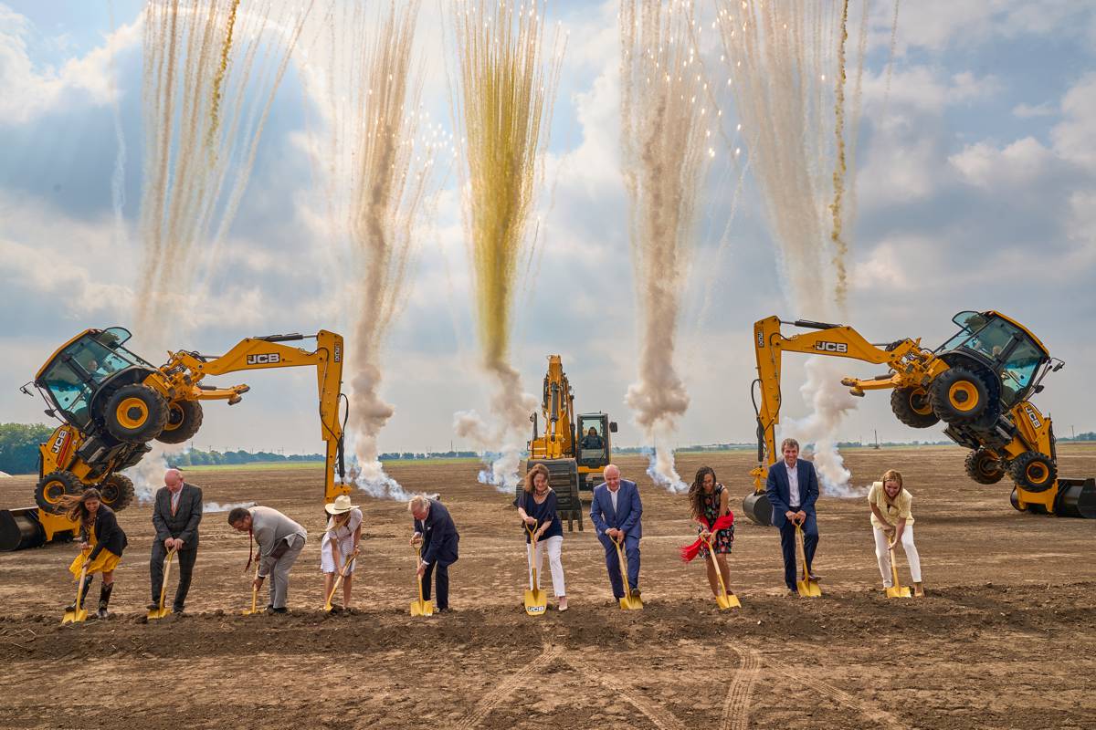 JCB starts construction of new $500m Manufacturing Plant in USA