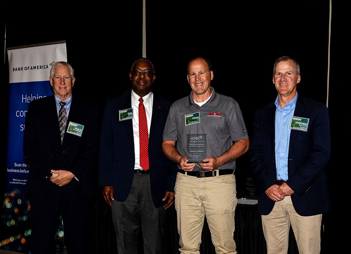 Power Curbers celebrates Continuous Improvement Award in North Carolina
