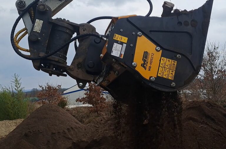 Protect, Recycle and Recover Topsoil with MB Crusher