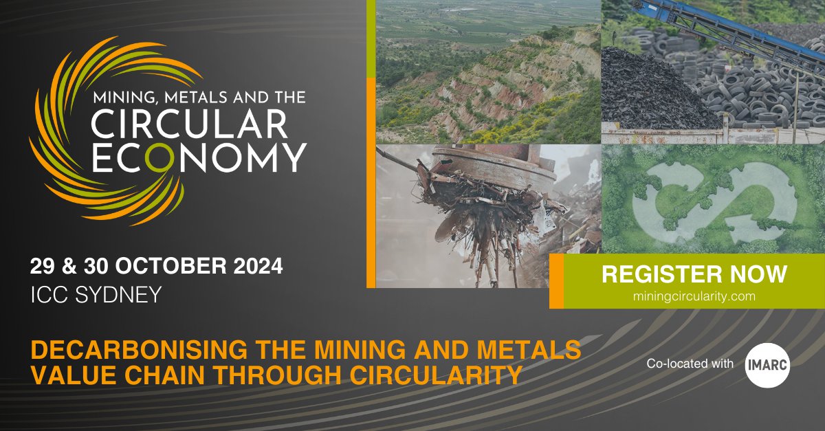 Mining, Metals and Circular Economy Conference heads to Sydney