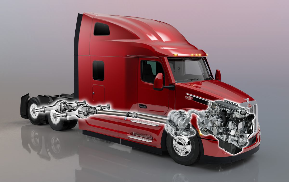 Peterbilt PACCAR MX-13 Engine available in Models 579, 567 and 589