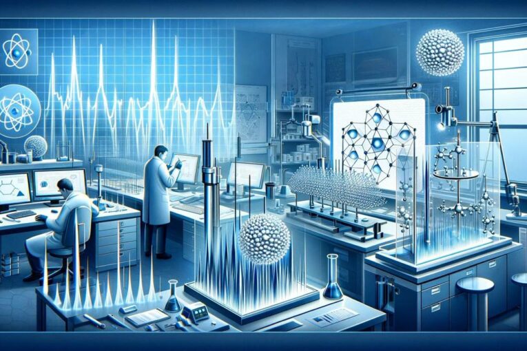 Atomic Density Fluctuations in Silica Glass