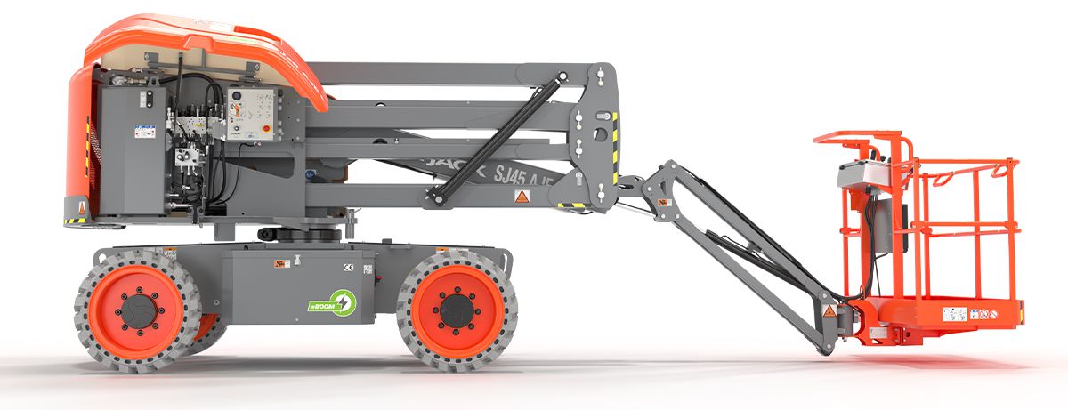 Skyjack launches Electric Rough-Terrain Articulated Booms