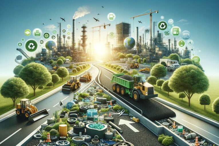 Turning Waste into Highway Gold for Sustainable Roads