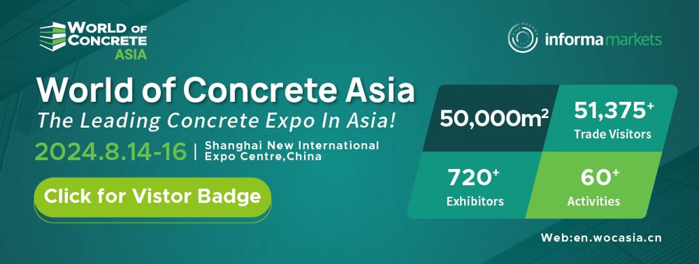 World of Concrete Asia to explore latest Technologies and Solutions