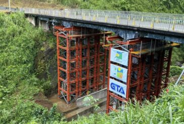Altrad RMD Kwikform reinforces bridge in Saint-Claude, Guadeloupe
