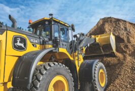 John Deere E-Drive Loaders expanded with the 744 and 824 X-Tier Models