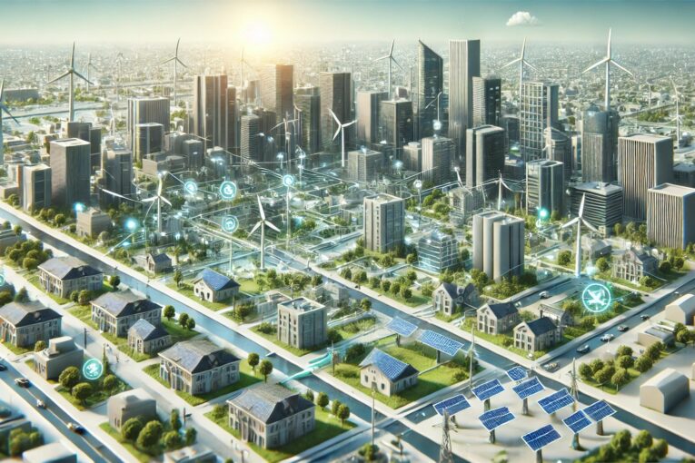 Decentralized Microgrids for Resilient Cities