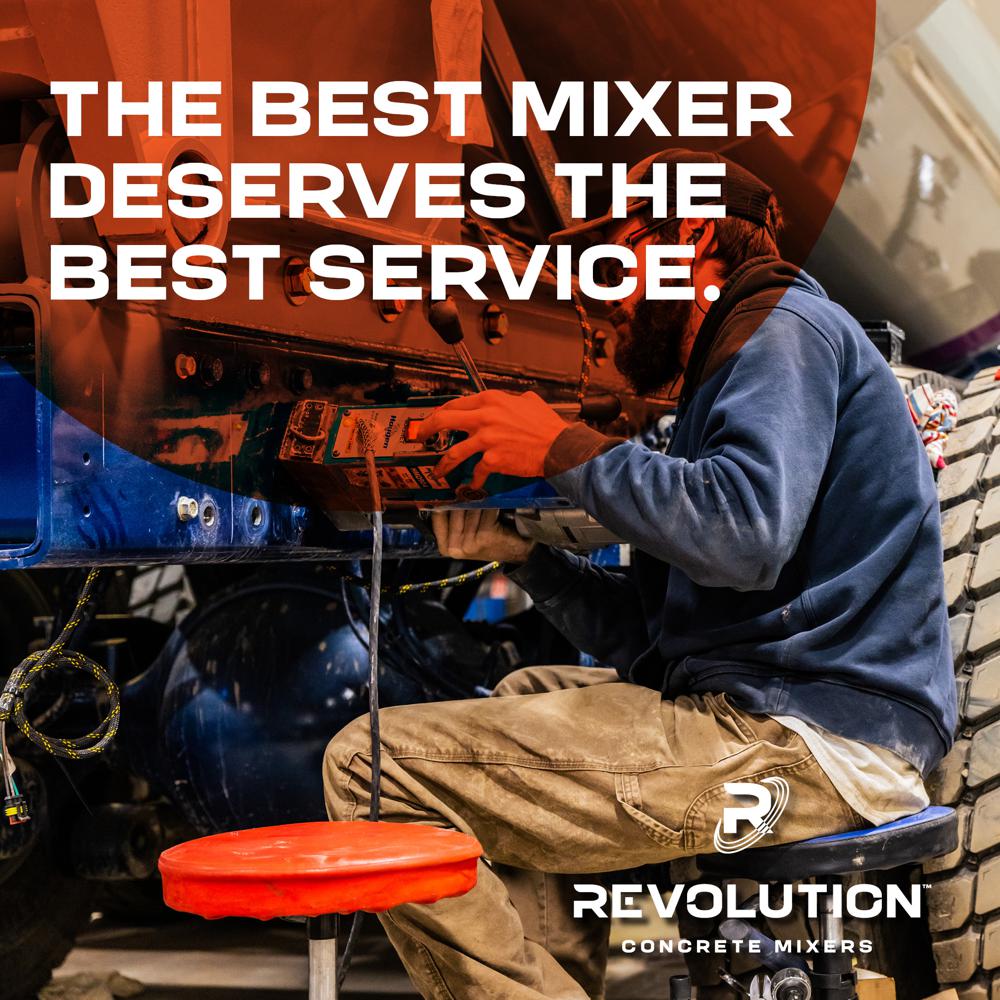 Revolution Concrete Mixers creating New USA Authorized Service Provider Network