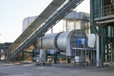 Powering an Asphalt Mixing Plant with a Wood Dust Burner