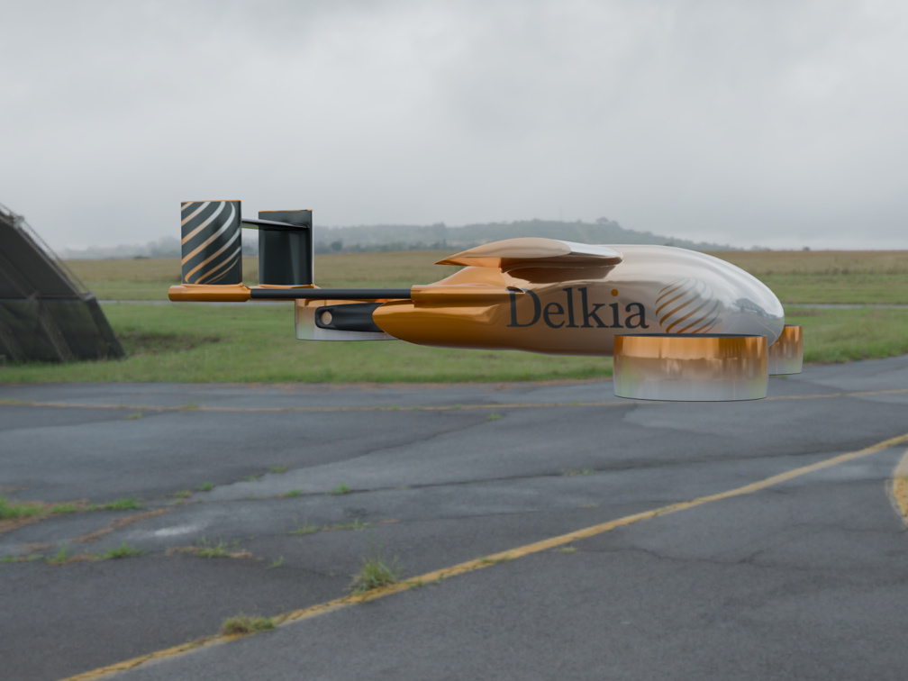 Delkia Dragonfly uncrewed aircraft to be launched at Farnborough 2024