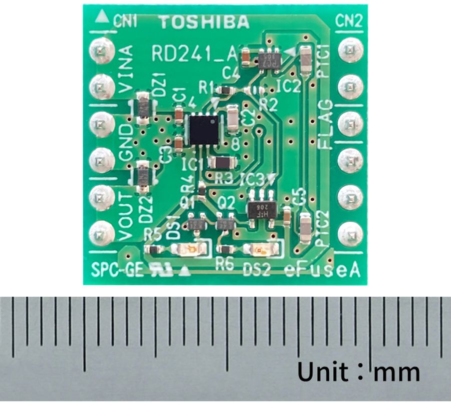 New Electronic Fuse IC Toshiba eFuse that can be used repeatedly