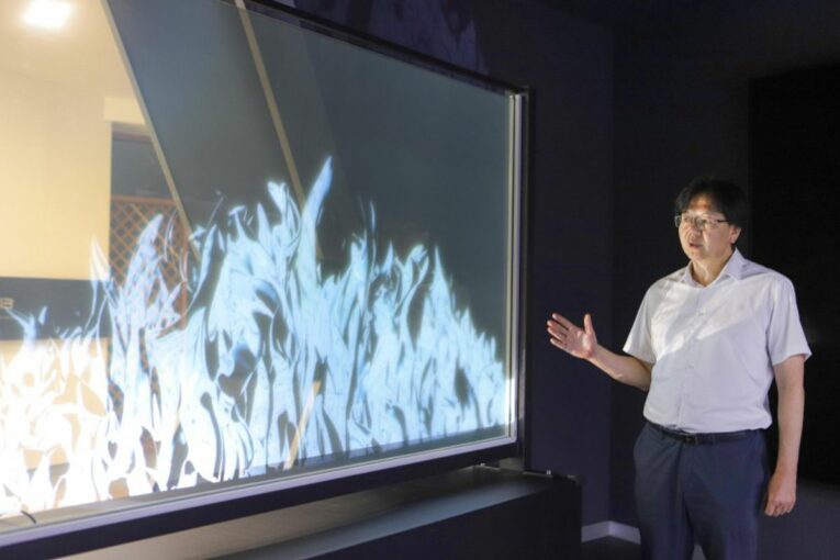 Ultra-large and Rugged Nano Transparent Screens set for Mass Production
