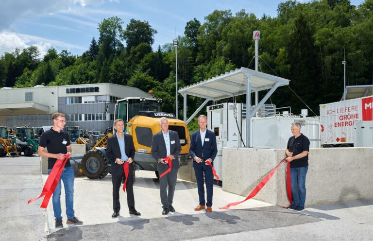 Liebherr announces first Hydrogen Large Wheel Loader and Filling Station in Salzburg