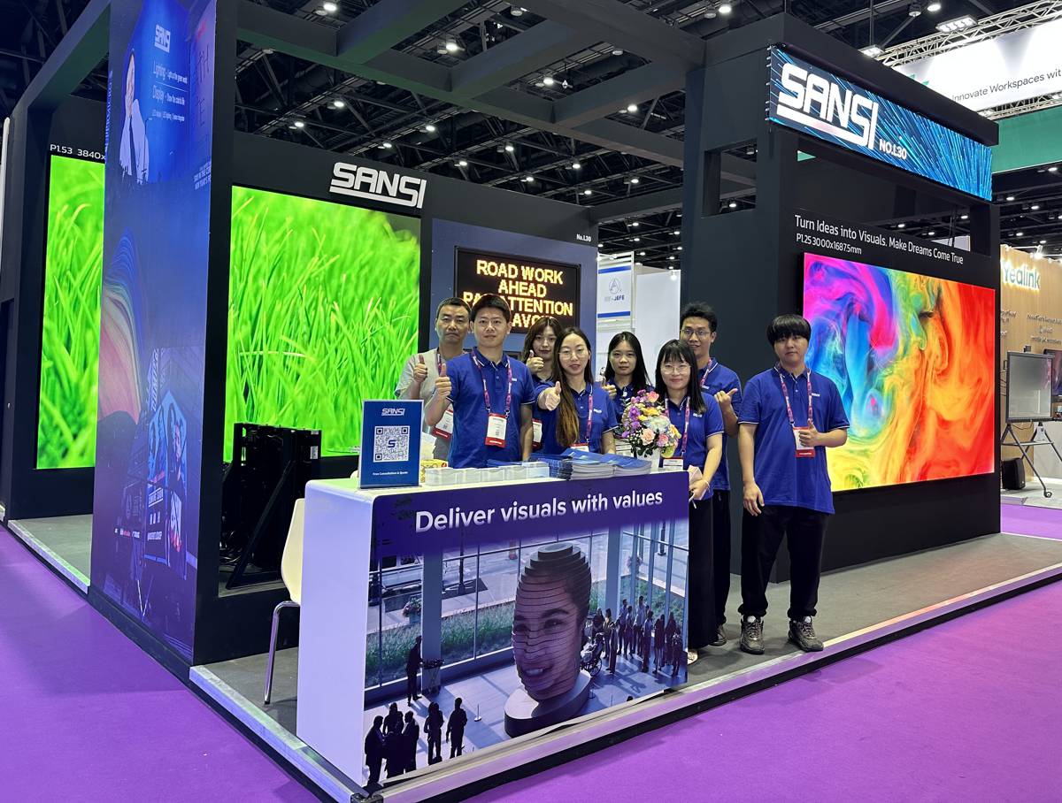 Revolutionizing Visuals with Sansi LED at InfoComm Asia