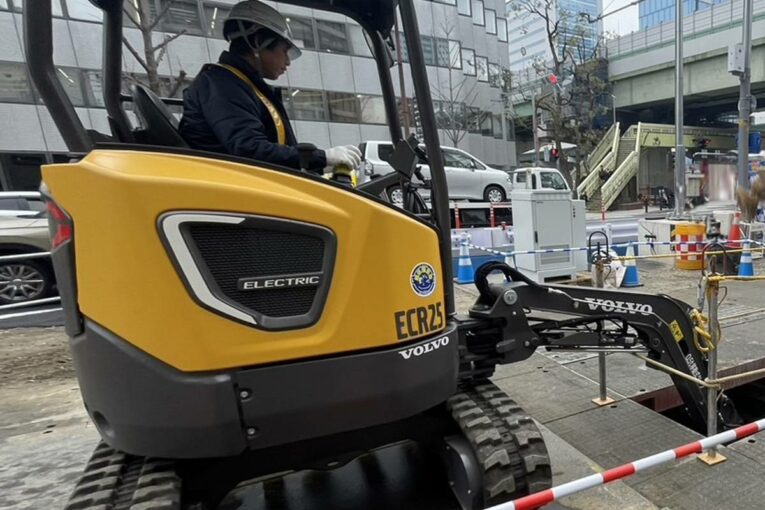 VolvoCE Electric Machinery delivering efficiency and sustainability in Japan