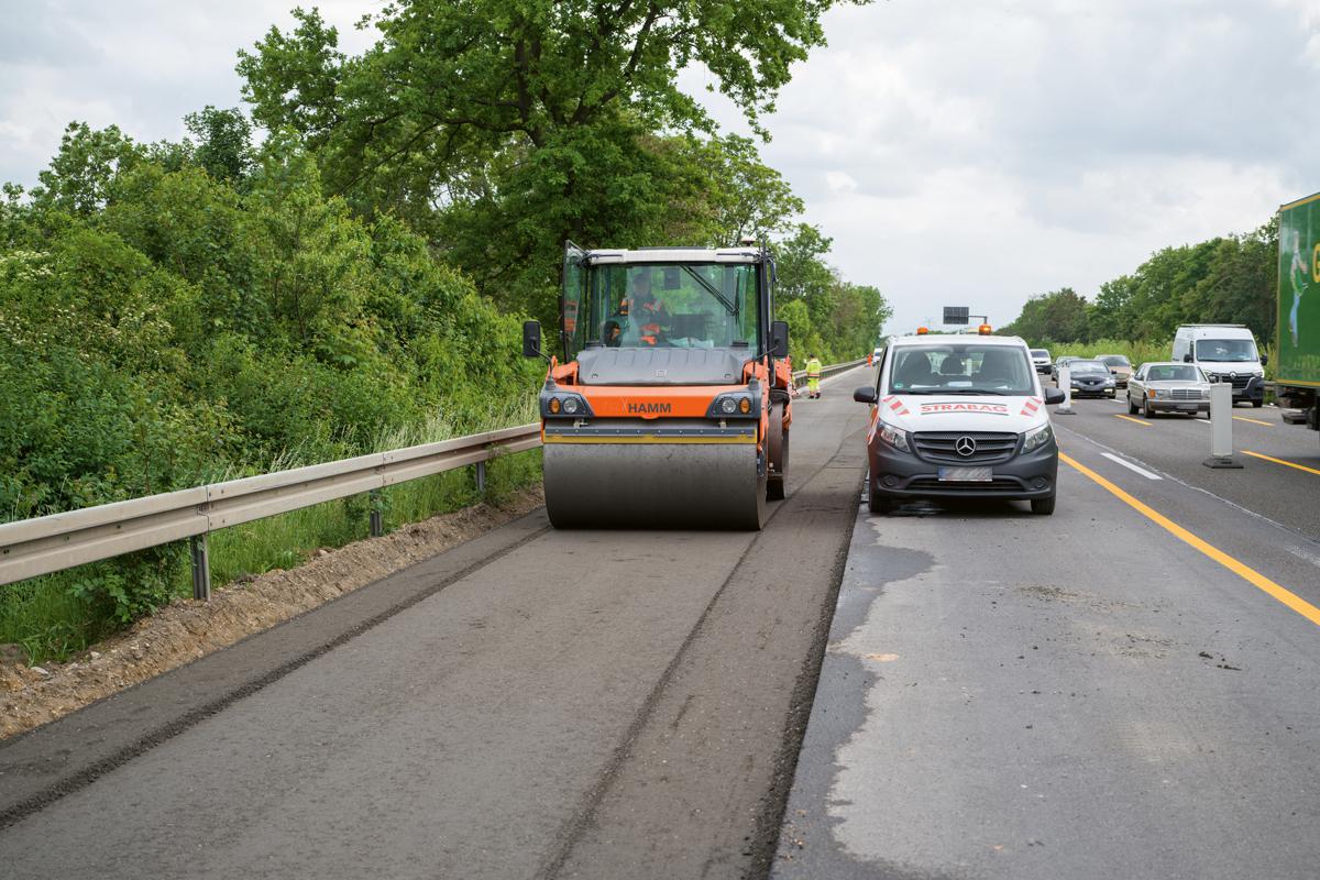 Wirtgen's ambitious Cold Recycling Project on Germany’s oldest Autobahn