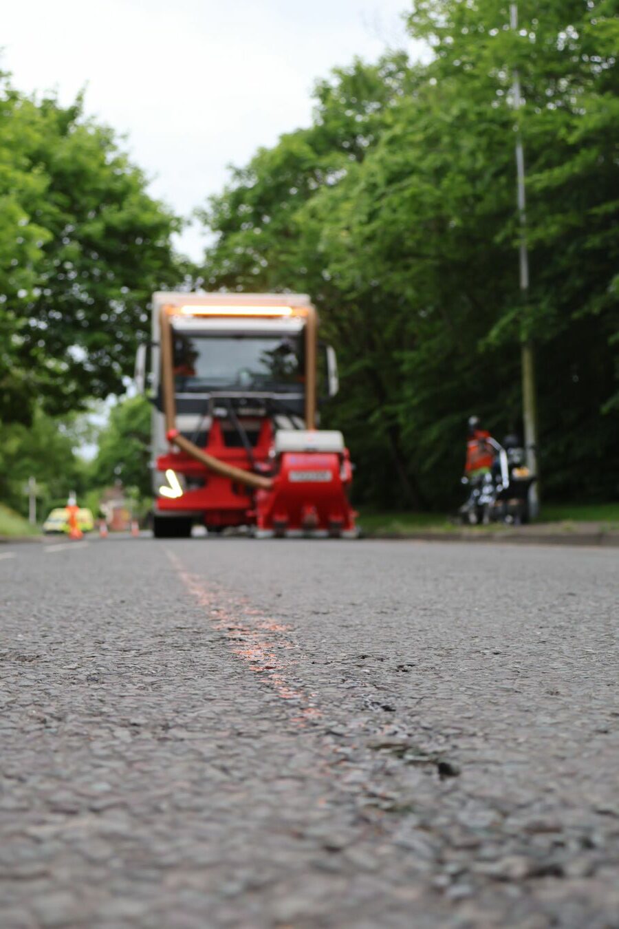 Road Surface Retexturing boosts Road Safety in West Berkshire