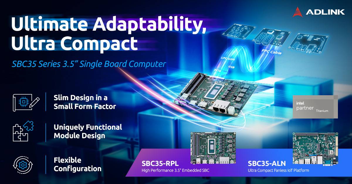 ADLINK SBC35 Single Board Computer revolutionising Computing for Industry