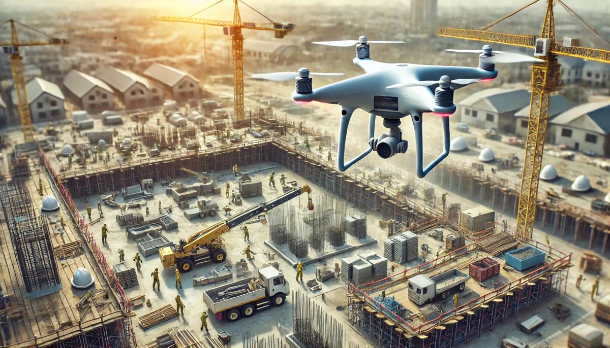 Drones in Construction Transforming Site Management and Beyond