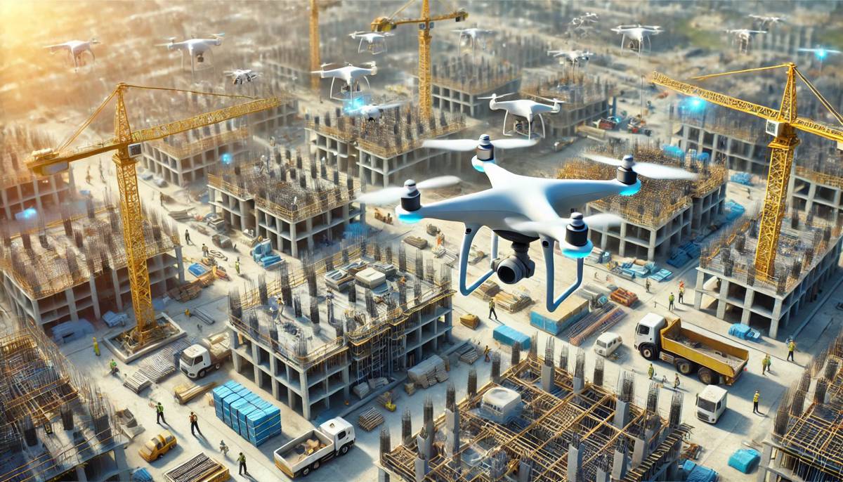 Drones in Construction Transforming Site Management and Beyond