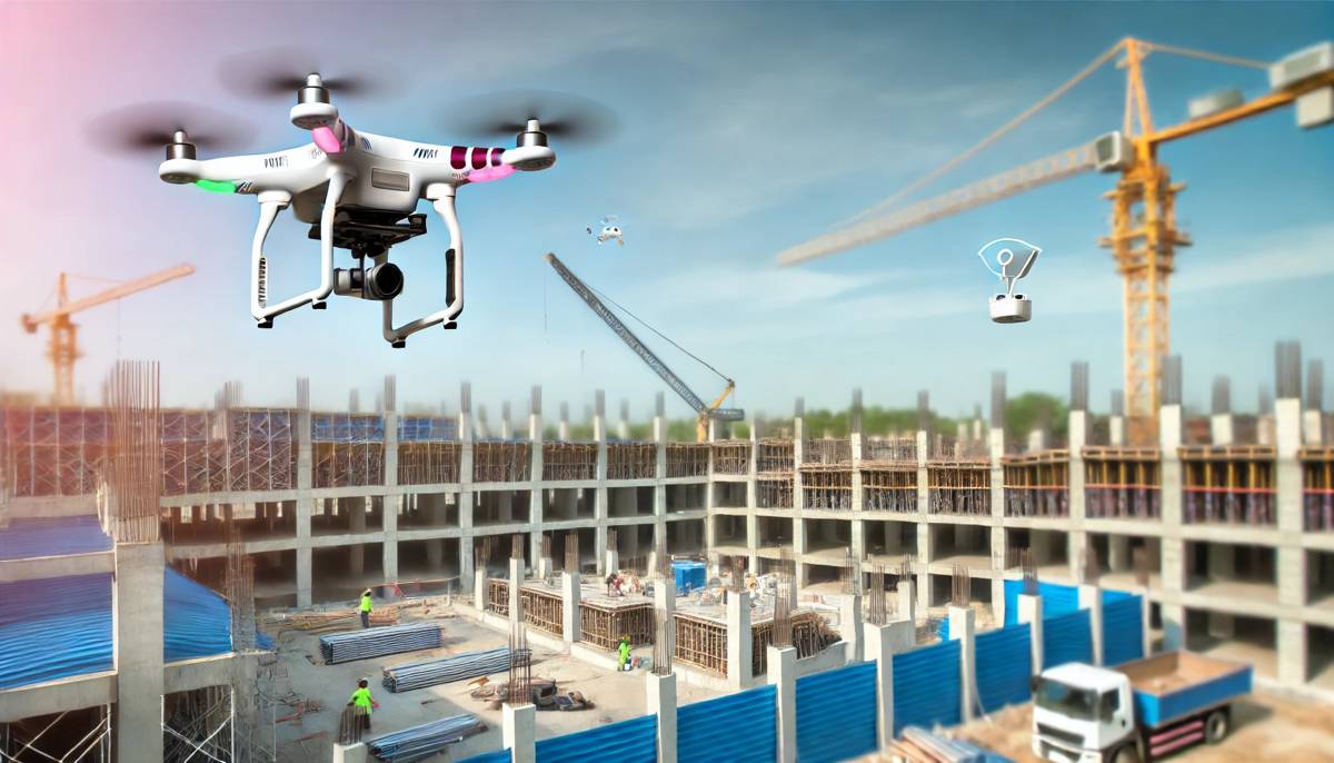 Drones in Construction Transforming Site Management and Beyond