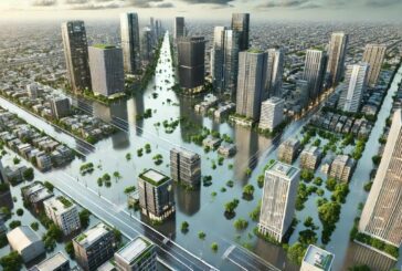 How Urban Street Networks and Building Density Influence Flood Severity