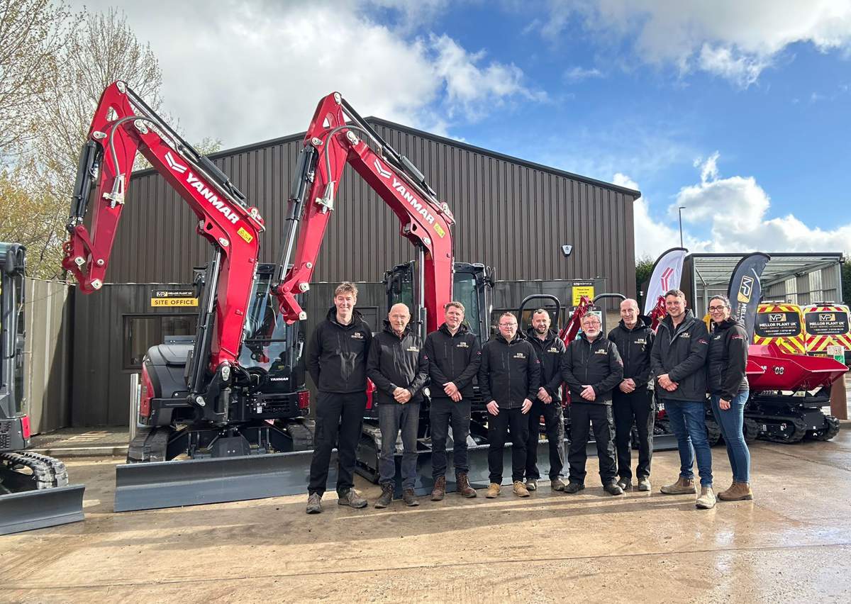 Mellor Plant now a Yanmar CE dealer for the North West of UK