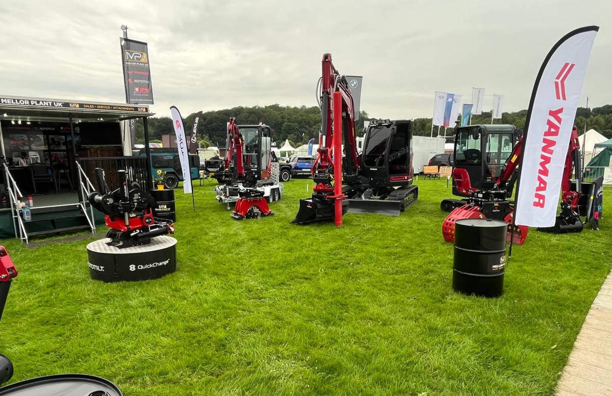 Mellor Plant now a Yanmar CE dealer for the North West of UK