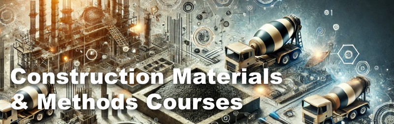 Construction Materials & Methods Courses