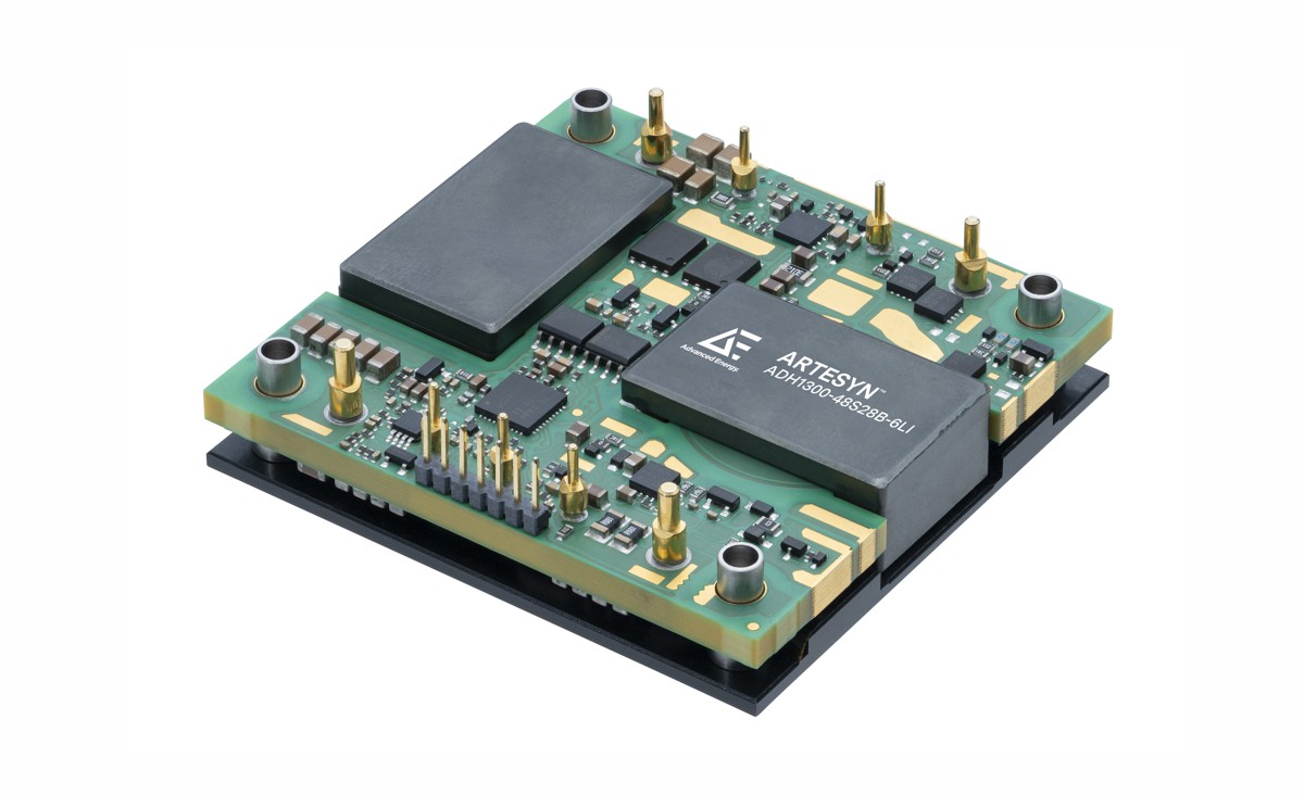 Boosting Telecoms Efficiency with new Advanced Energy 1300 W DC-DC Converter