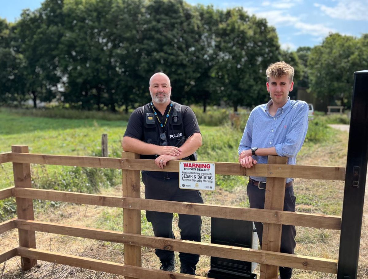 Althorp Estate teams up with CESAR and Datatag to battle Rural Crime