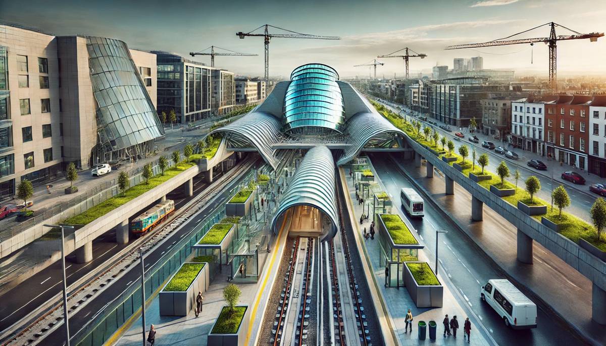 Dublin's MetroLink Project Moves Full Steam Ahead