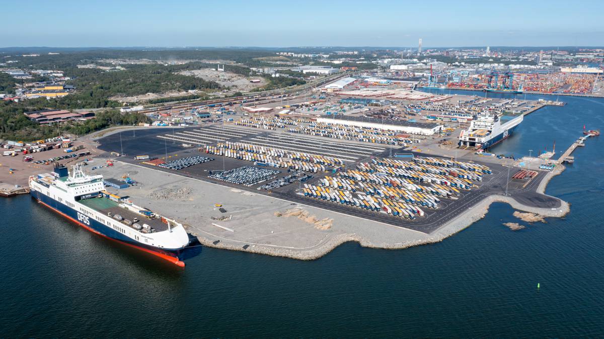 Port of Gothenburg unveils largest Terminal Development in 40 Years