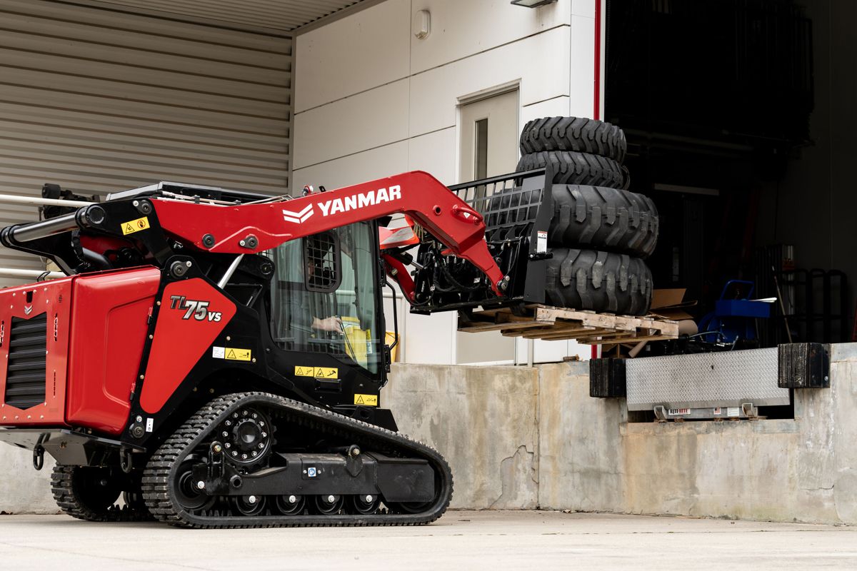 Yanmar TL75VS Compact Track Loader redefines productivity