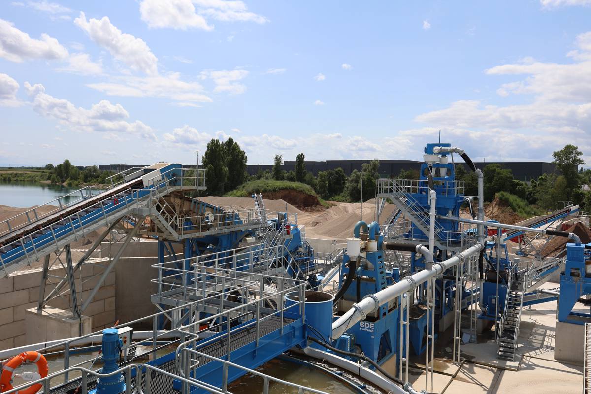 Versatile CDE Wash Plant boosts Circular Economy in France