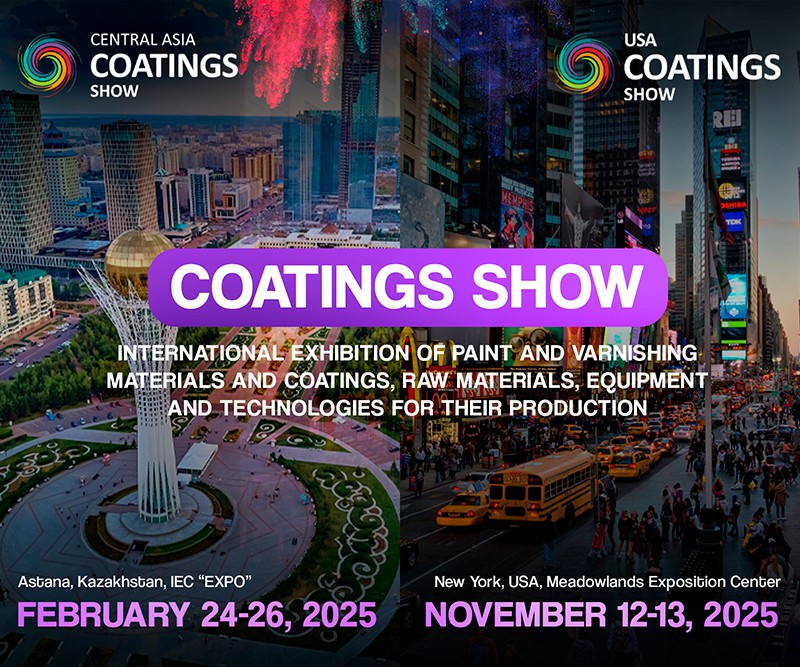 Coatings Industry to Shine at Central Asia and USA Shows