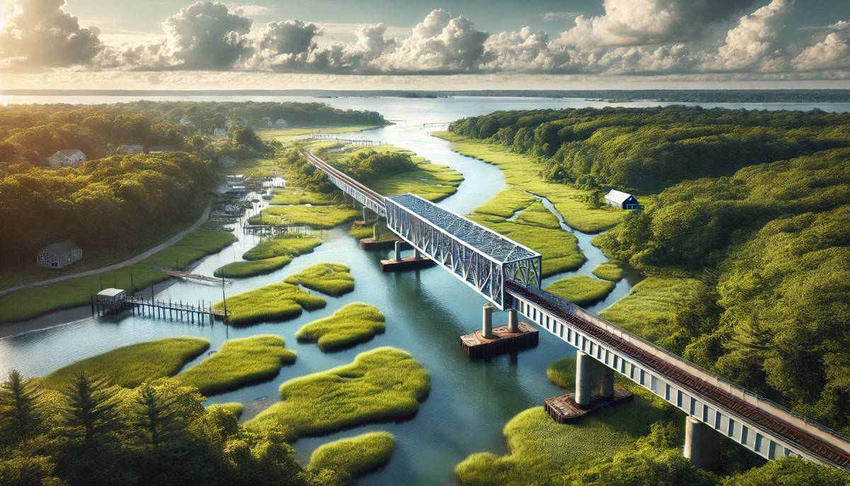 Acrow Bridge Detour Enables Restoration of Herring River Estuary in Massachusetts